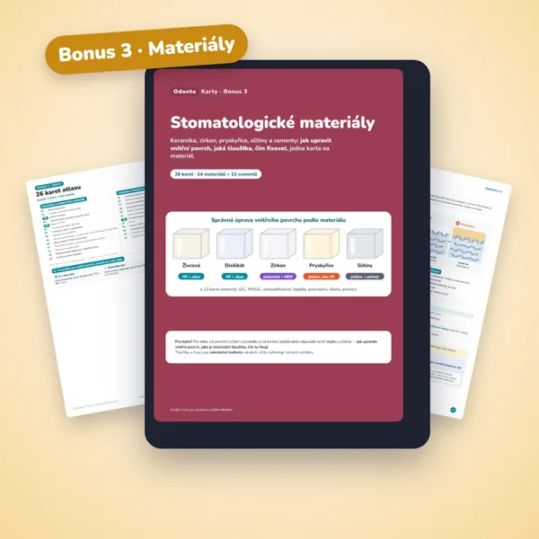 Bonus Stomatologické materiály